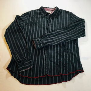 R. Vintage Mens Button Up Shirt Size XL